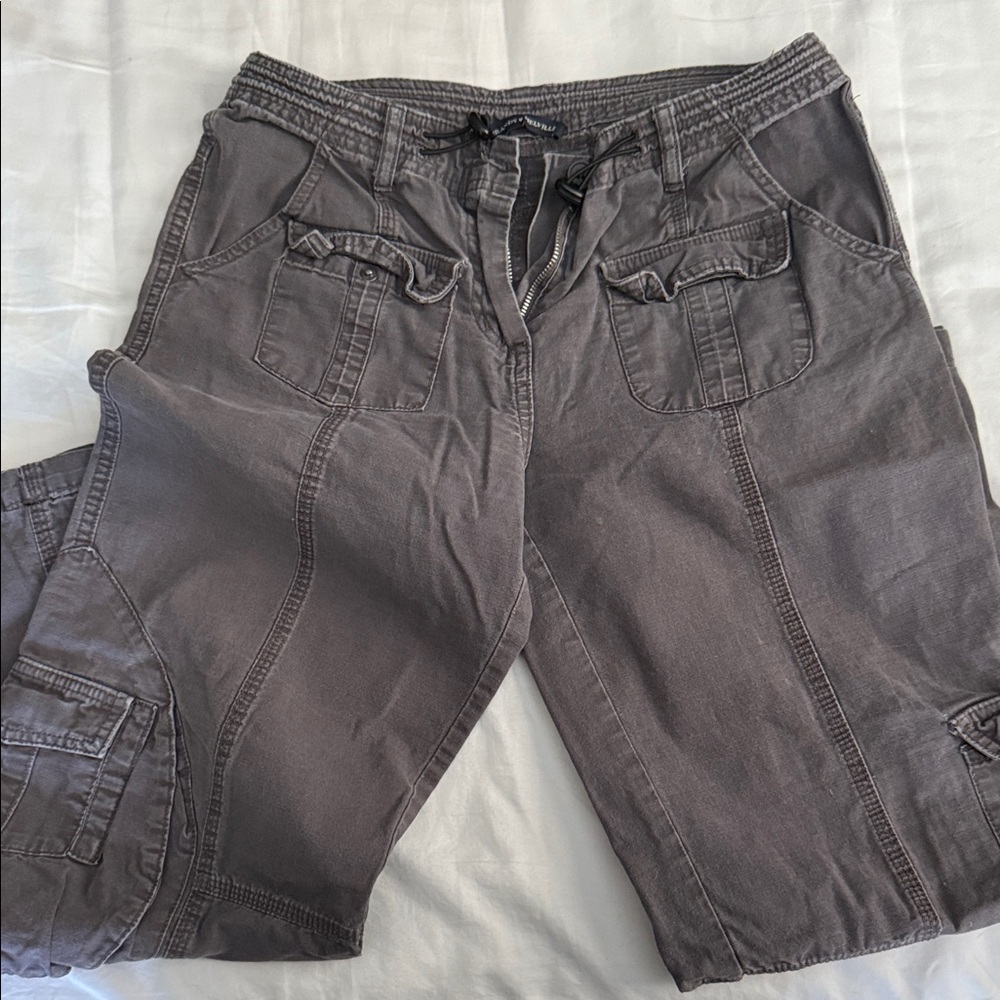 Brandy Melville Gray Cargo Pants